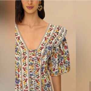 FARM Rio Off-White Greek Garden LENZINGT™
ECOVERO™ Euroflax™ Mini Dress